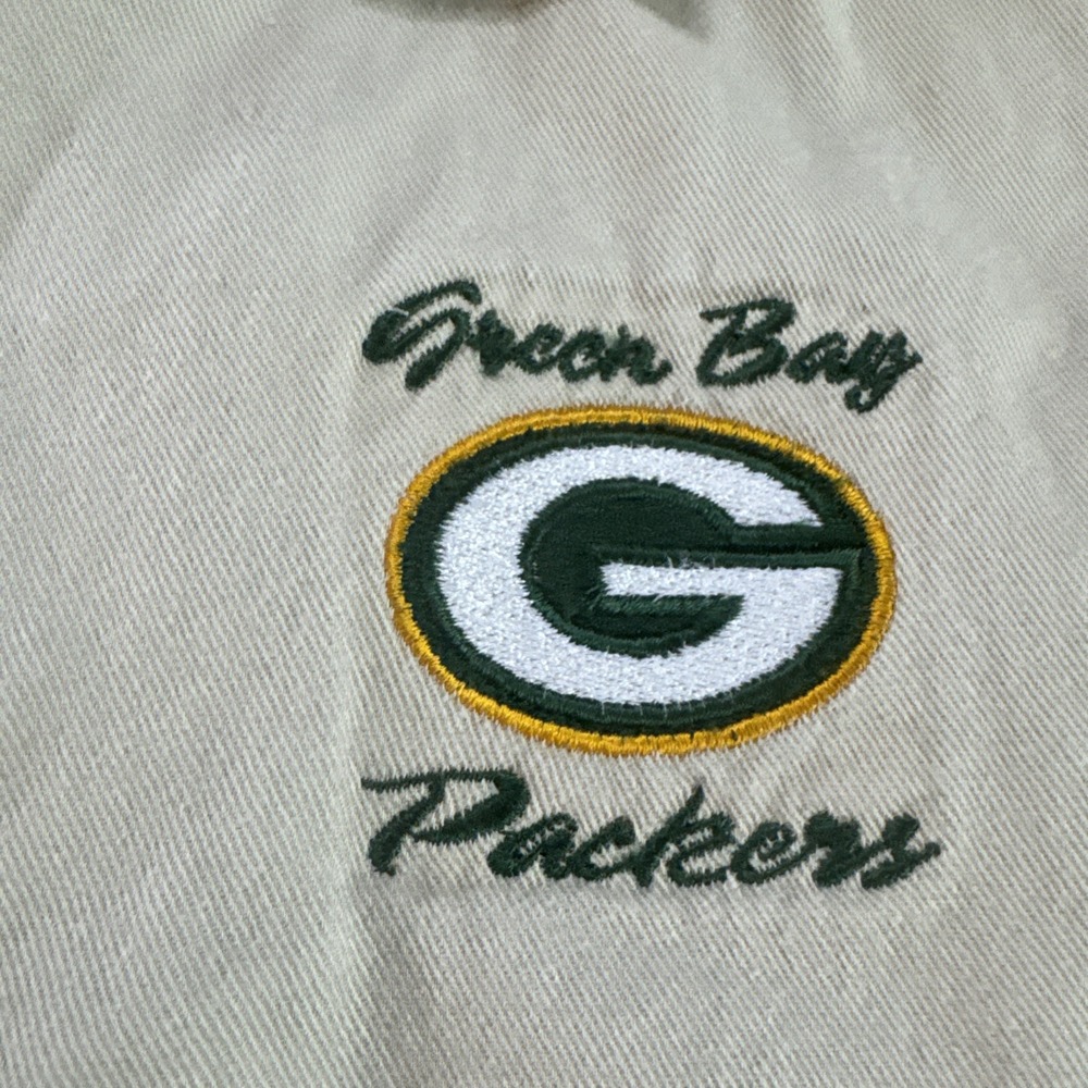 VTG 90s Men's Lee Sport NFL‎ Green Bay Packers Full Zip Detroit Style Jacket XL - Picture 3 of 8